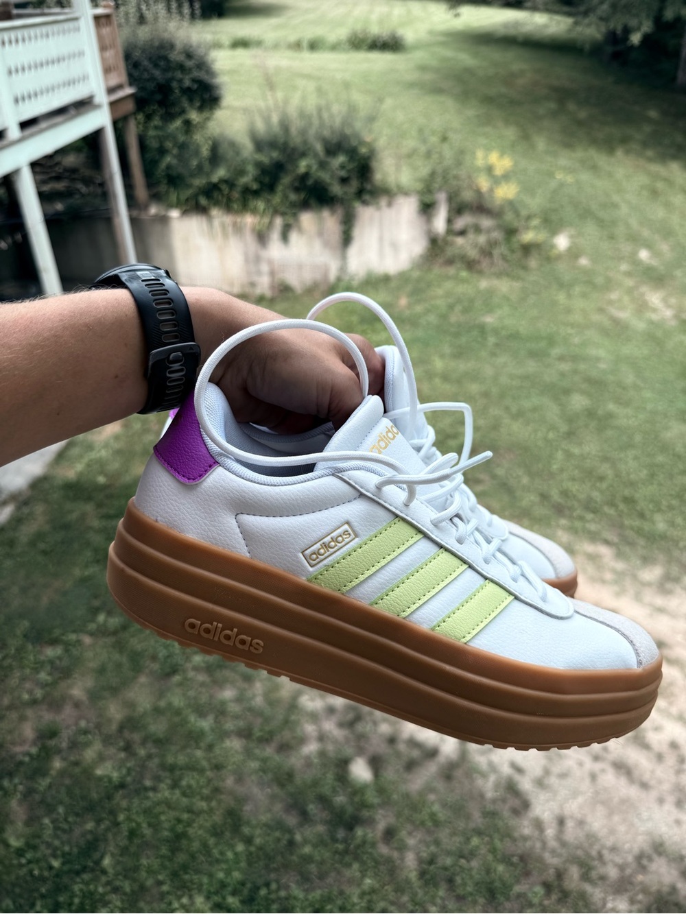 Women’s Adidas VL Court Bold size 9